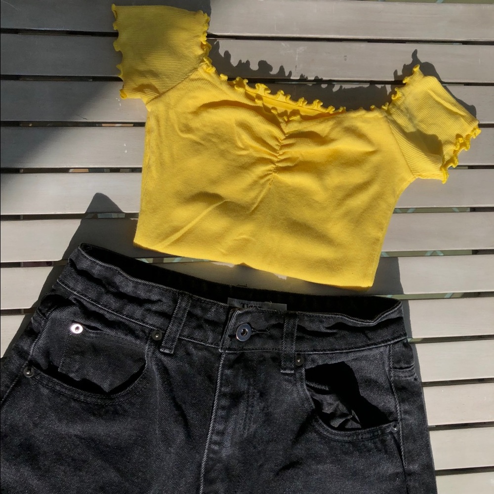 Hollister off the shoulder top